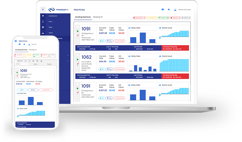 Vendcell Project Casestudy