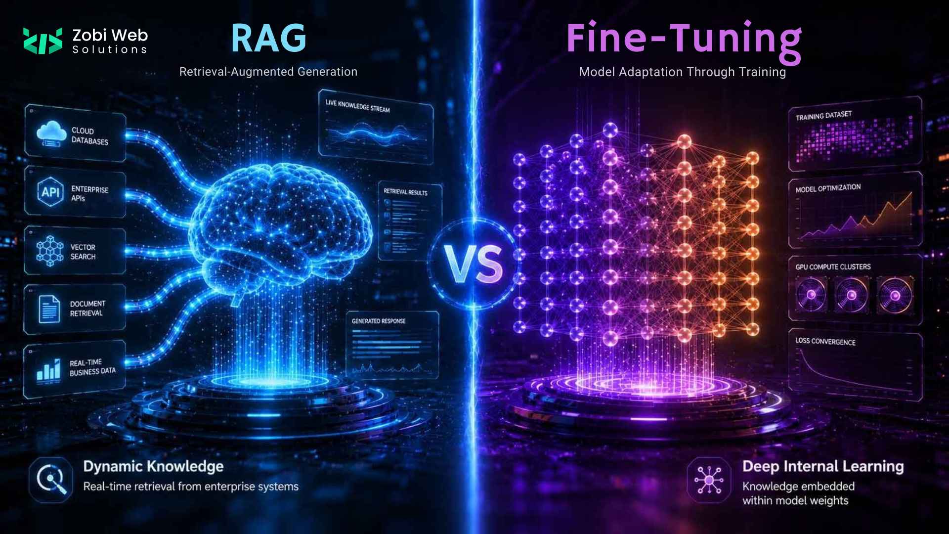 RAG vs. Fine-Tuning for Enterprise AI: Which Approach Delivers Better Business Results?